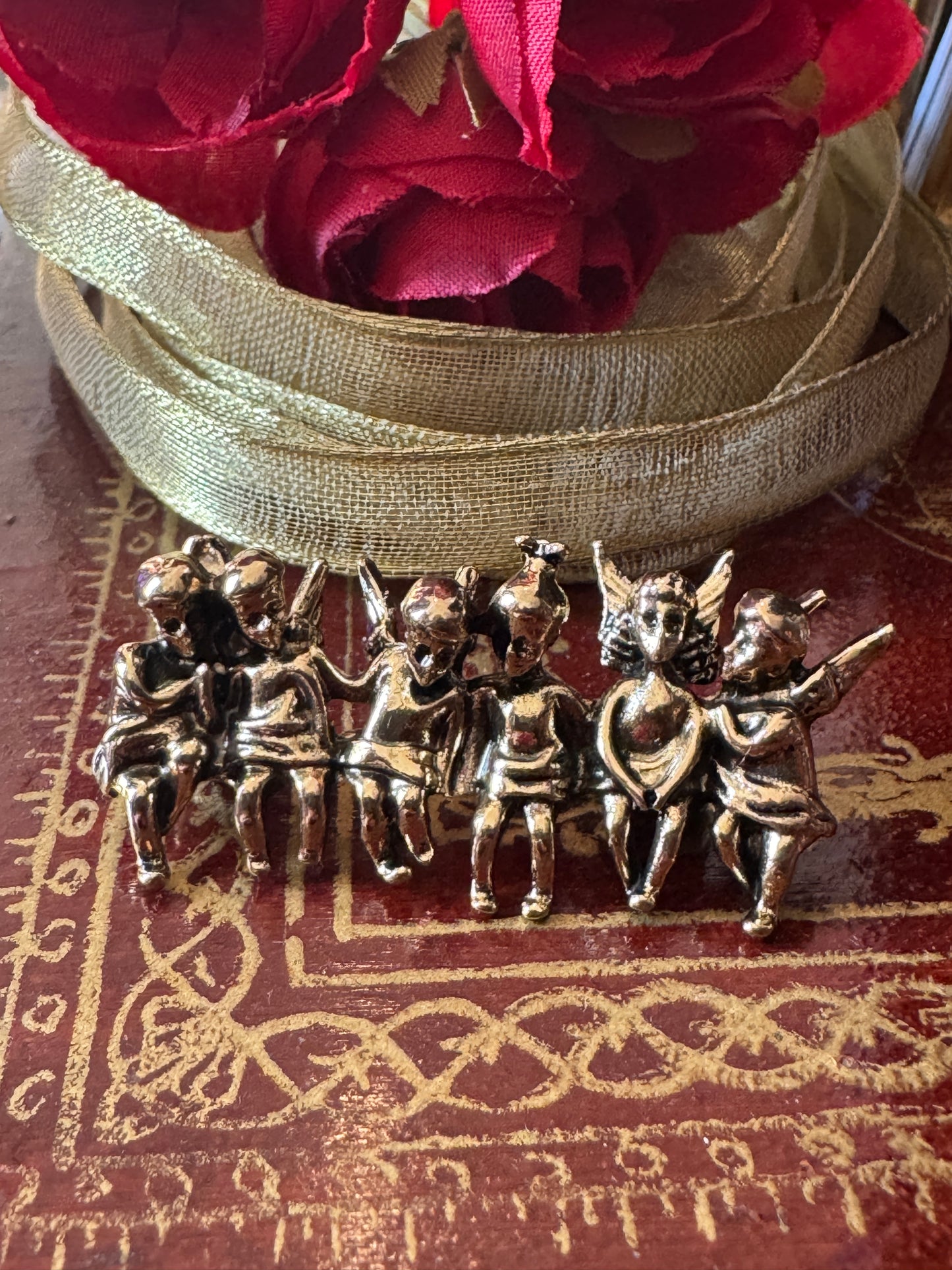 Children of Salem Cherub Brooch Pin