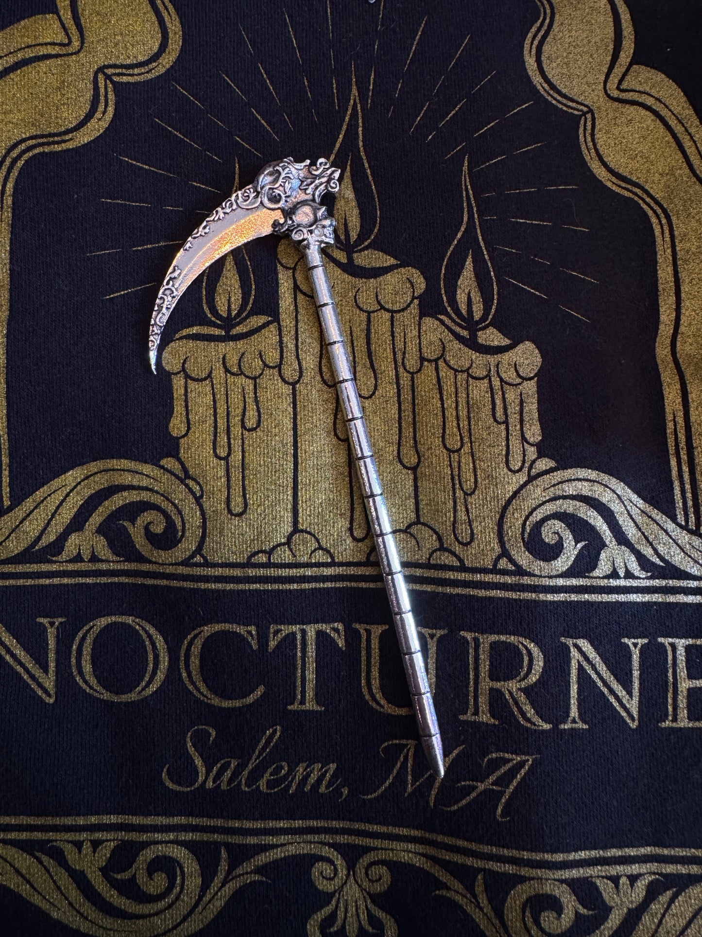 Scythe & Skull Hair Sword