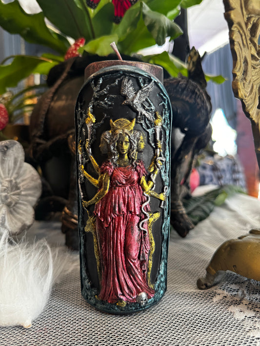 Hekate Devotional Candle by Chthonic Star