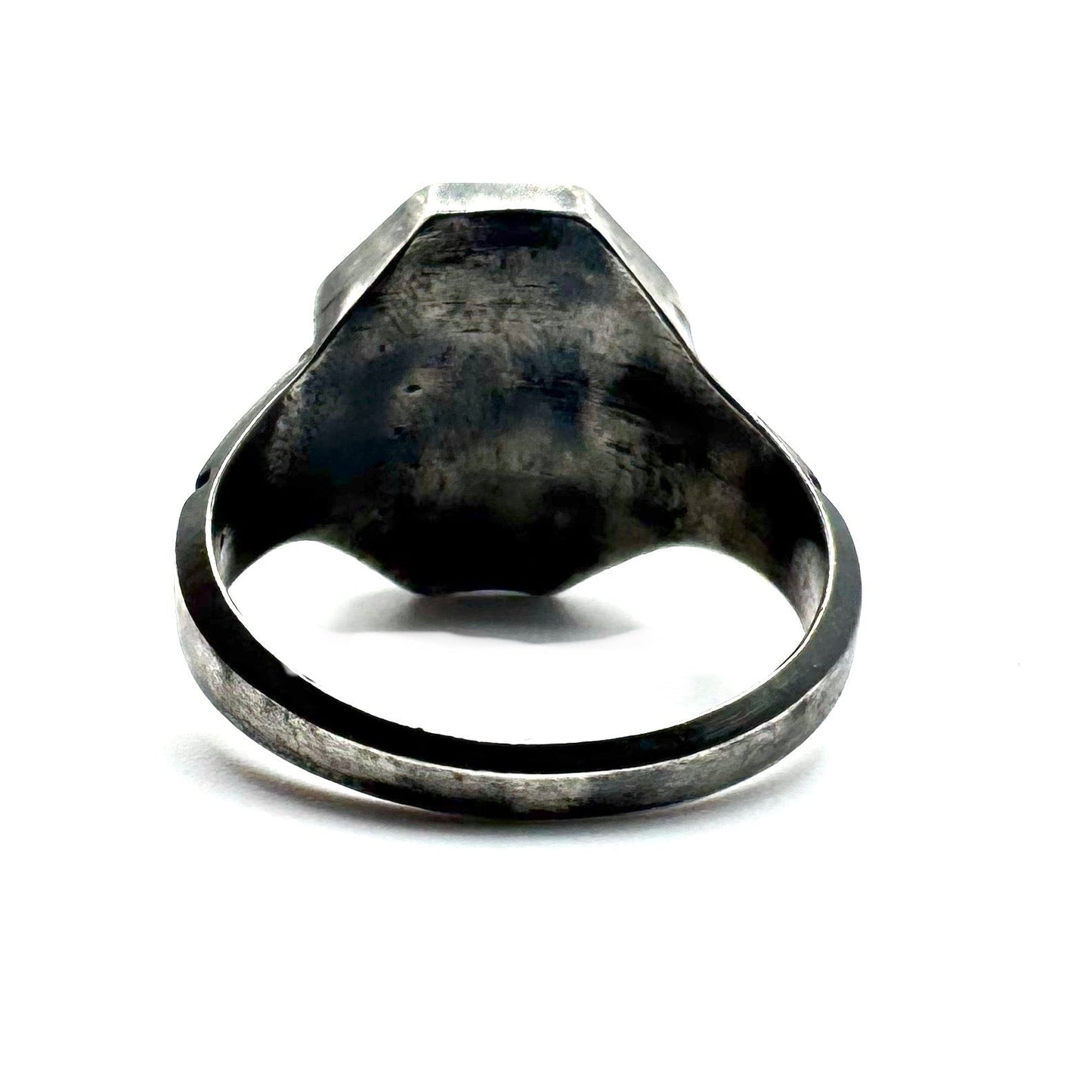 Chartreuse Bridewell Sanctum Ring in Sterling Silver by Julian the 2nd