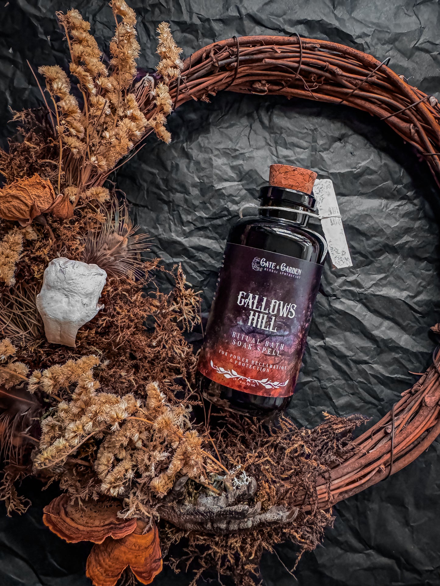 Gallows Hill Ritual Bath Soak by Gate & Garden Apothecary
