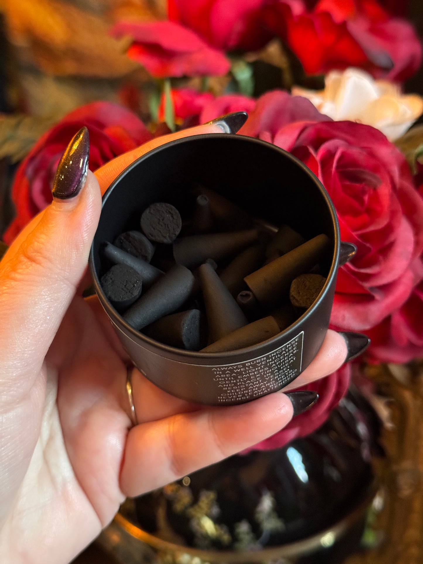 Live Deliciously Incense Cones by Black Moon Botanics