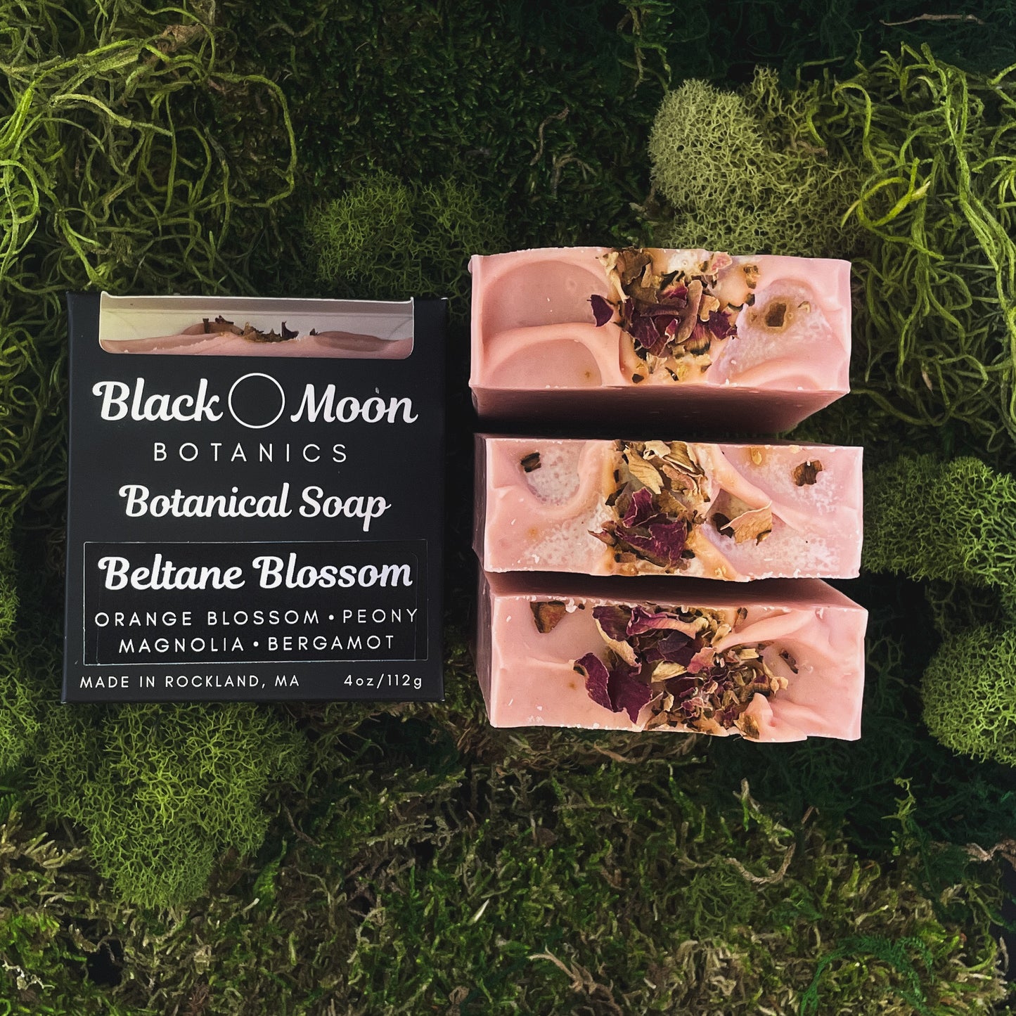 Beltane Blossom Botanical Soap - Black Moon Botanics