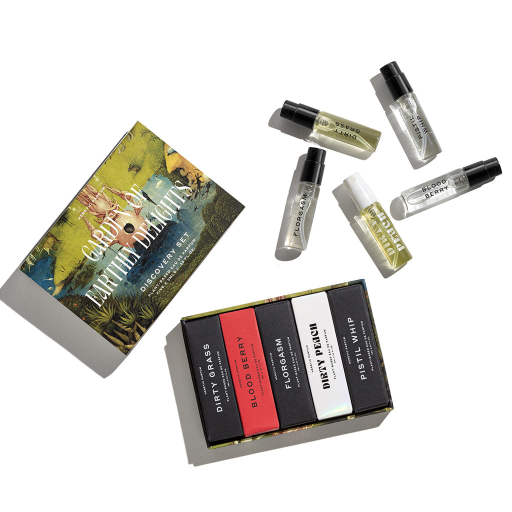The Garden of Earthly Delights Discovery Set by Heretic Parfum