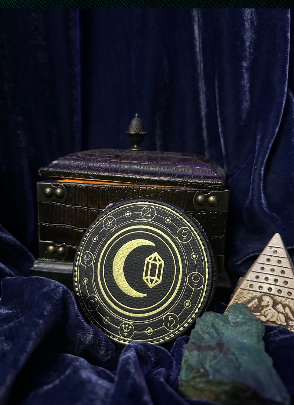 Planetary Pill Case by Crystal Case Apothecary