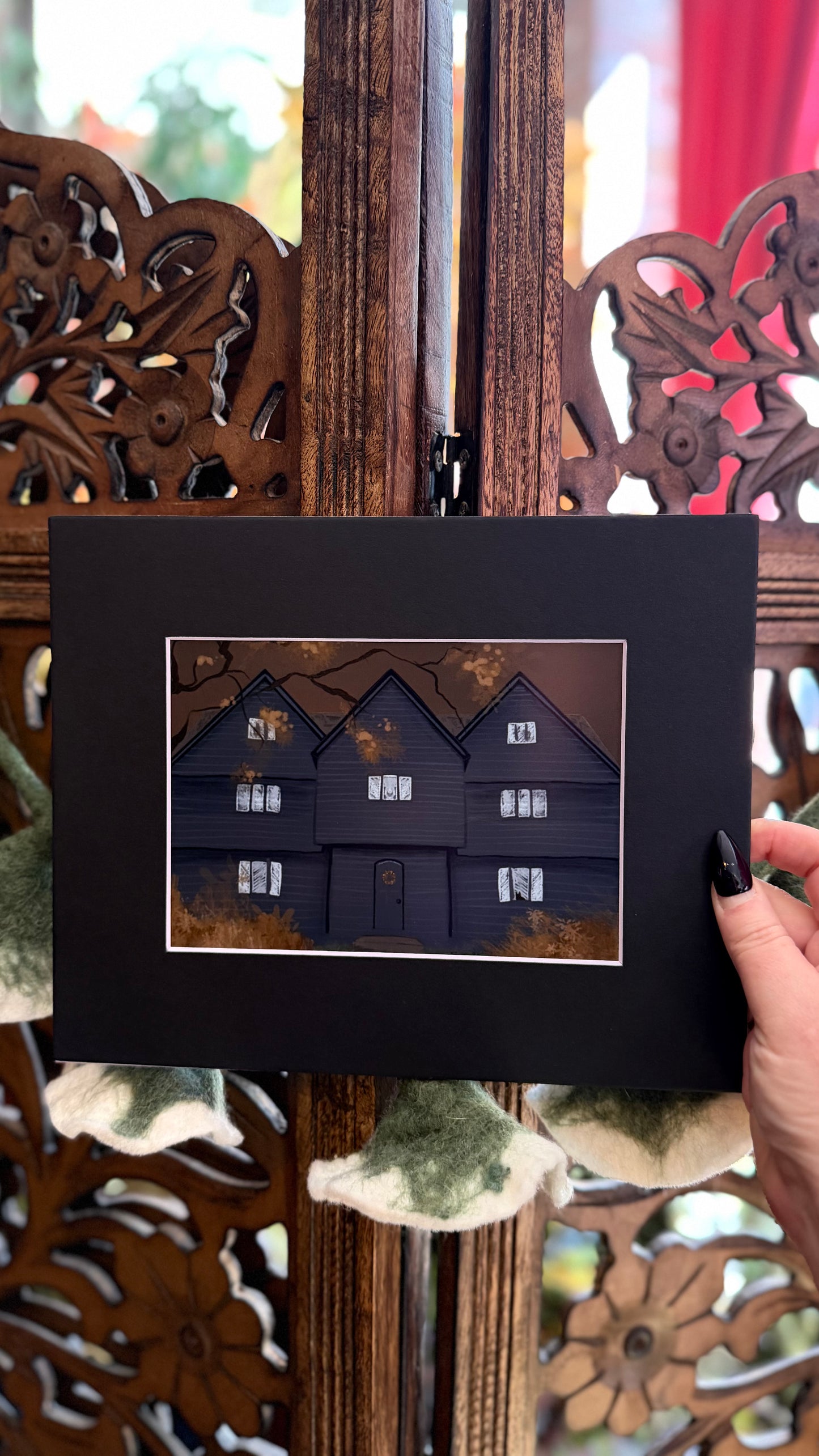 Salem Witch House Art Print by Erin Survilas
