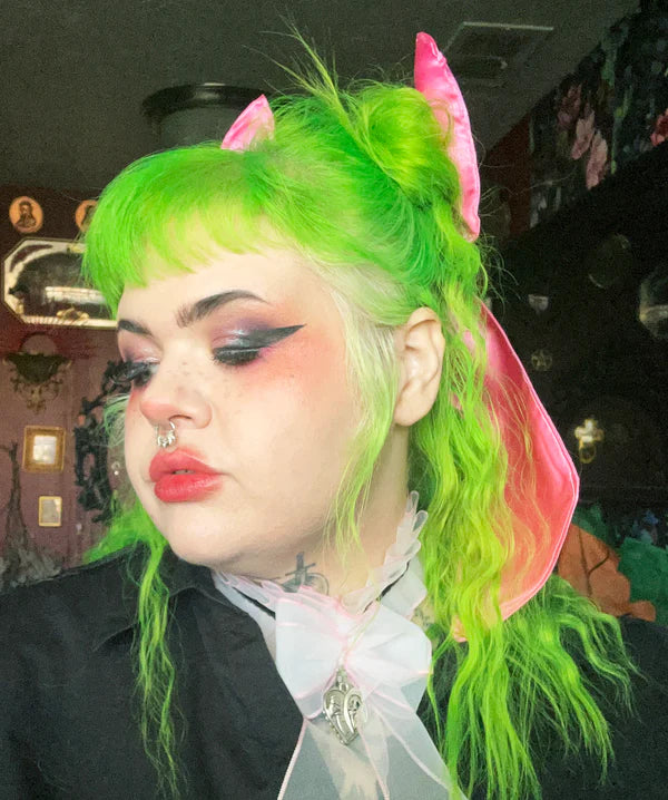 Devil Horn Hair Bows by Dirty Pillows