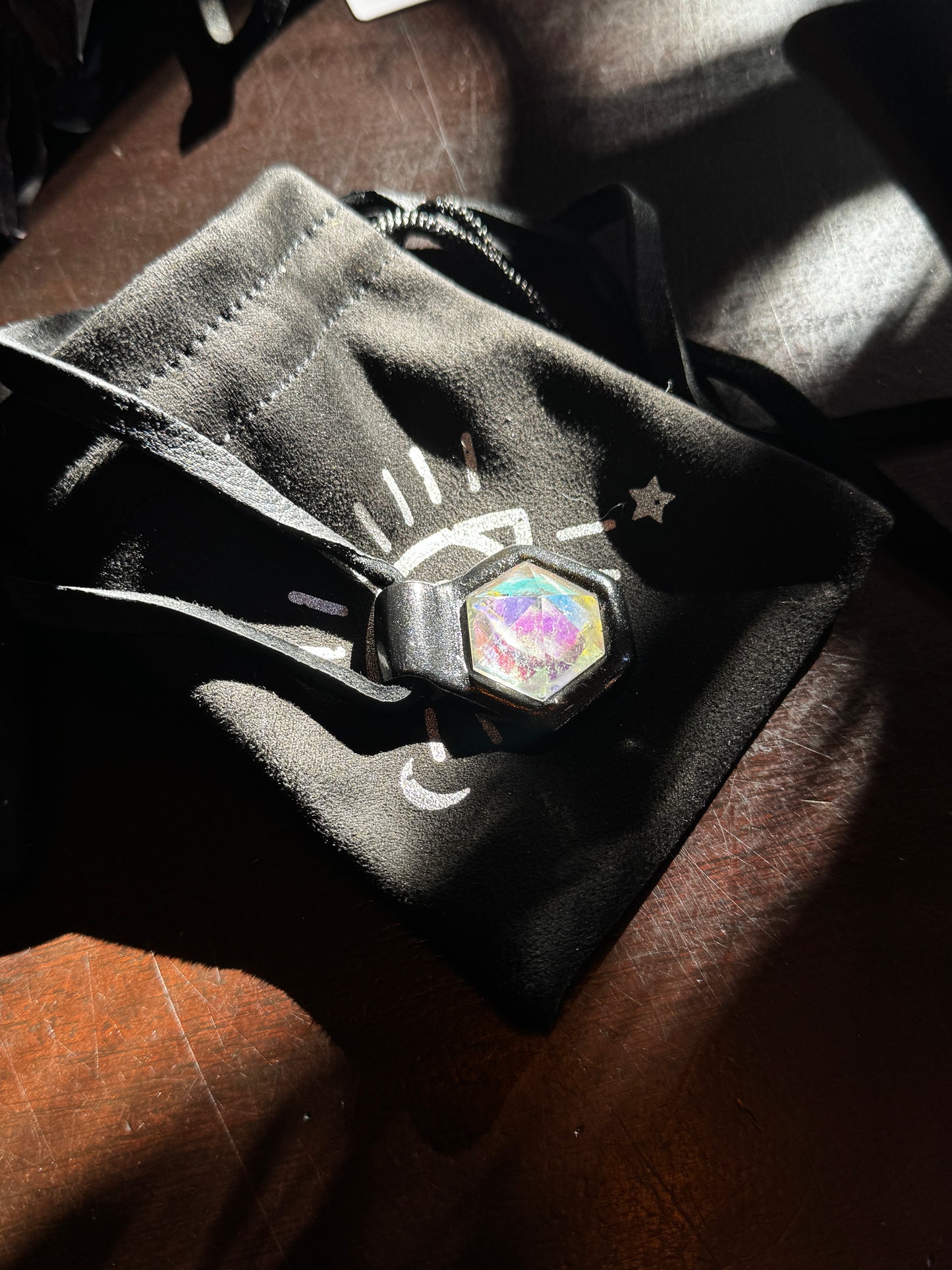 Bowie Hex Rainbow Quartz Talisman Collection by Become Spellbound