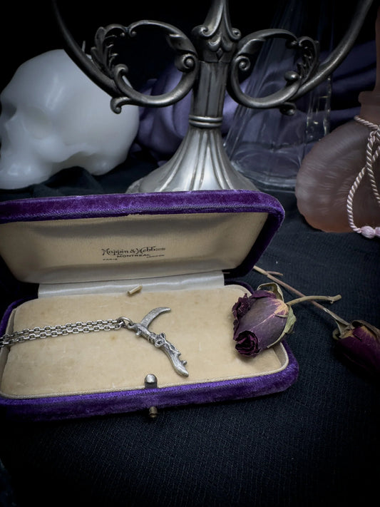 Sweet Scythe Pendant by Uneven x Olivia Faust