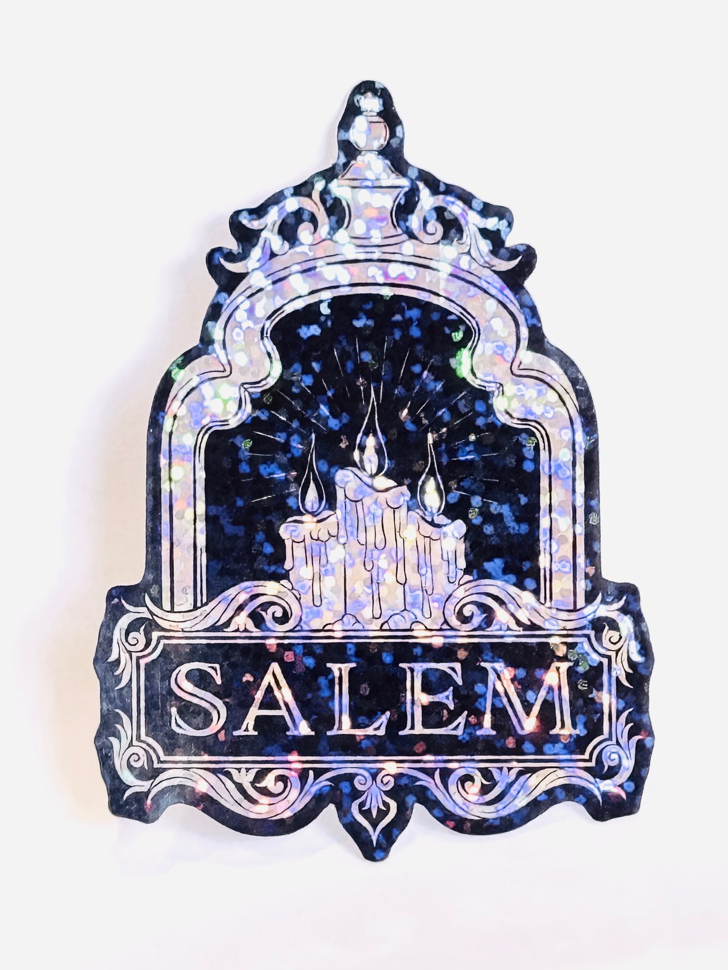 Nocturne Lantern Sticker - Salem Glitter!