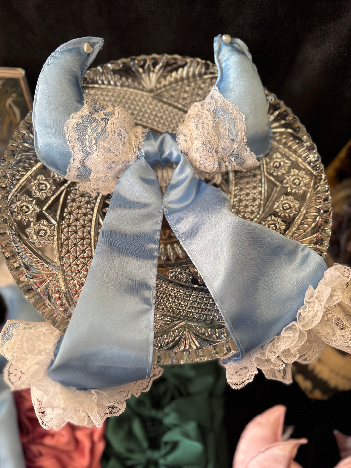 Devil Horn Hair Bows by Dirty Pillows