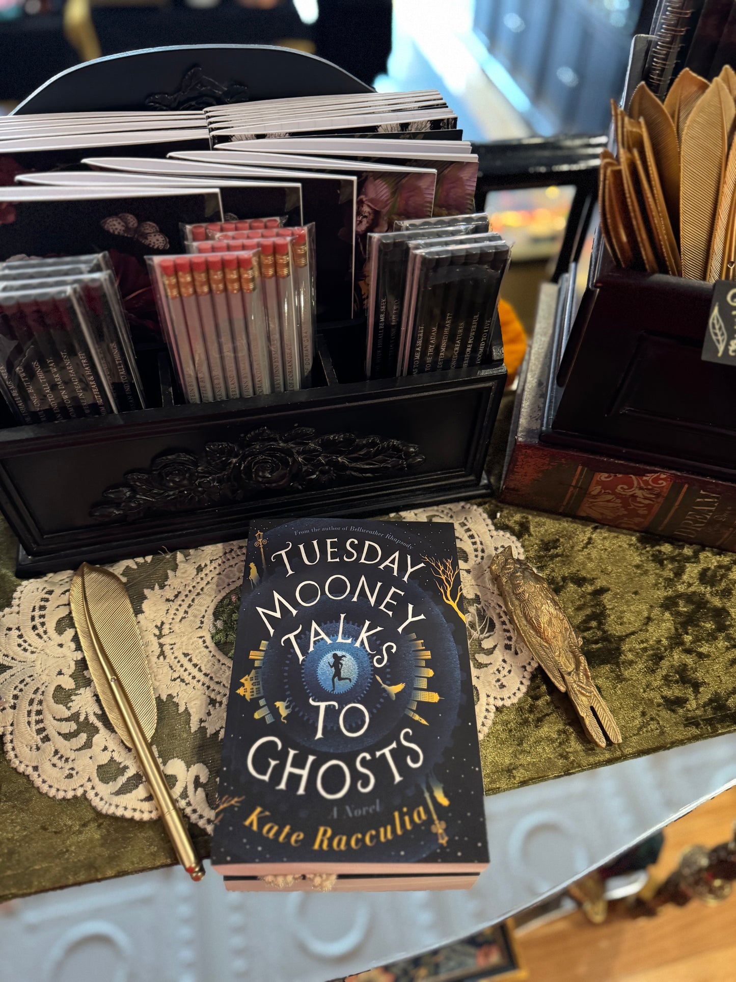 Tuesday Mooney Talks to Ghosts by Kate Racculia (Paperback)
