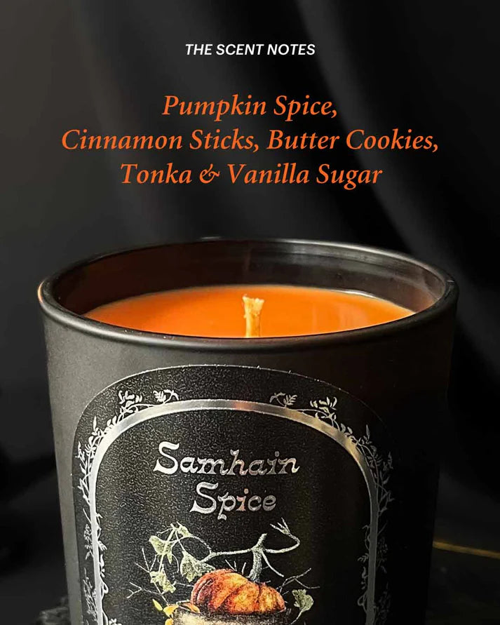 Samhain Spice ~55 Hour Candle by Graveyard Wanders