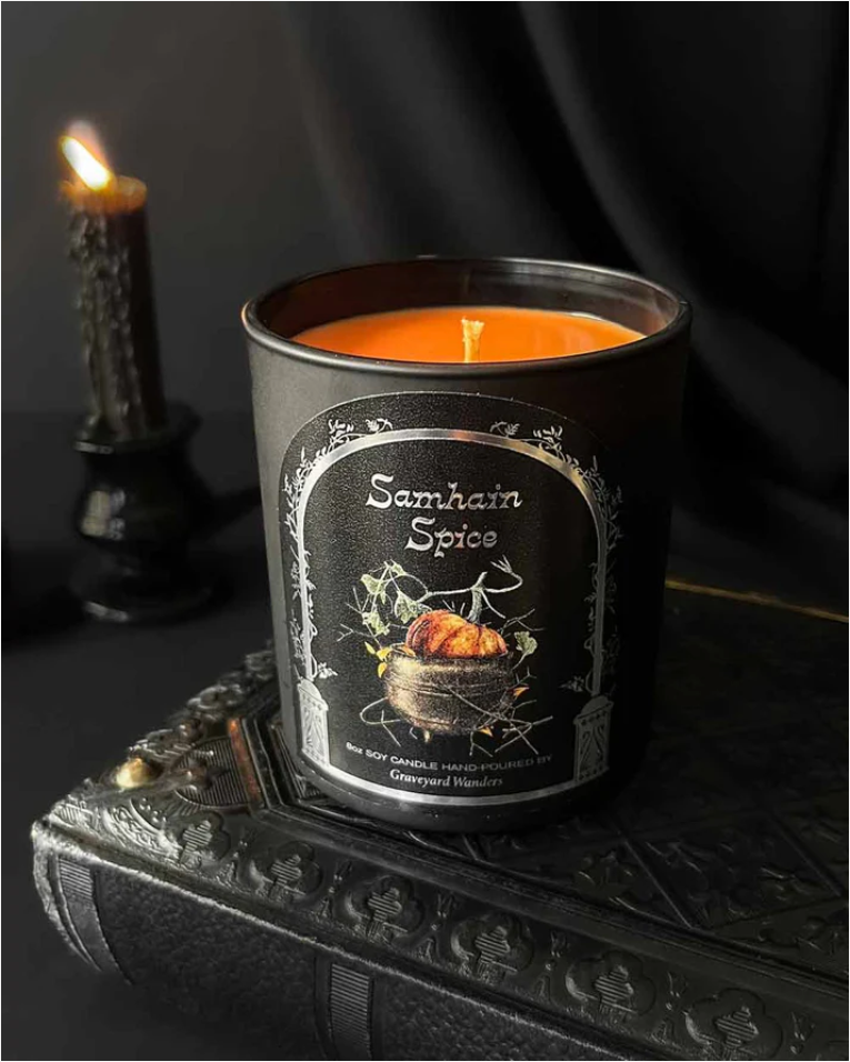 Samhain Spice ~55 Hour Candle by Graveyard Wanders