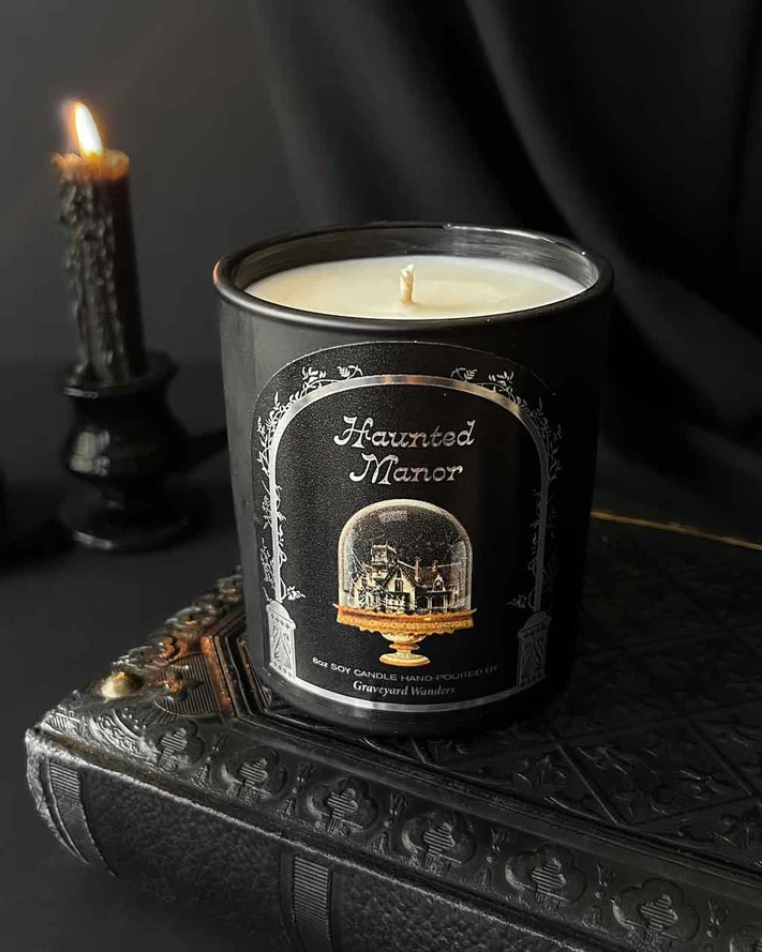 Haunted Manor ~55 Hour Candle by Graveyard Wanders