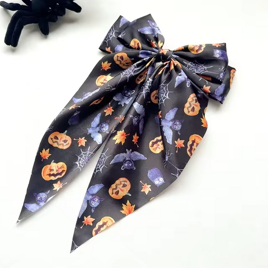 Halloween Goth Coquette Hair Bows