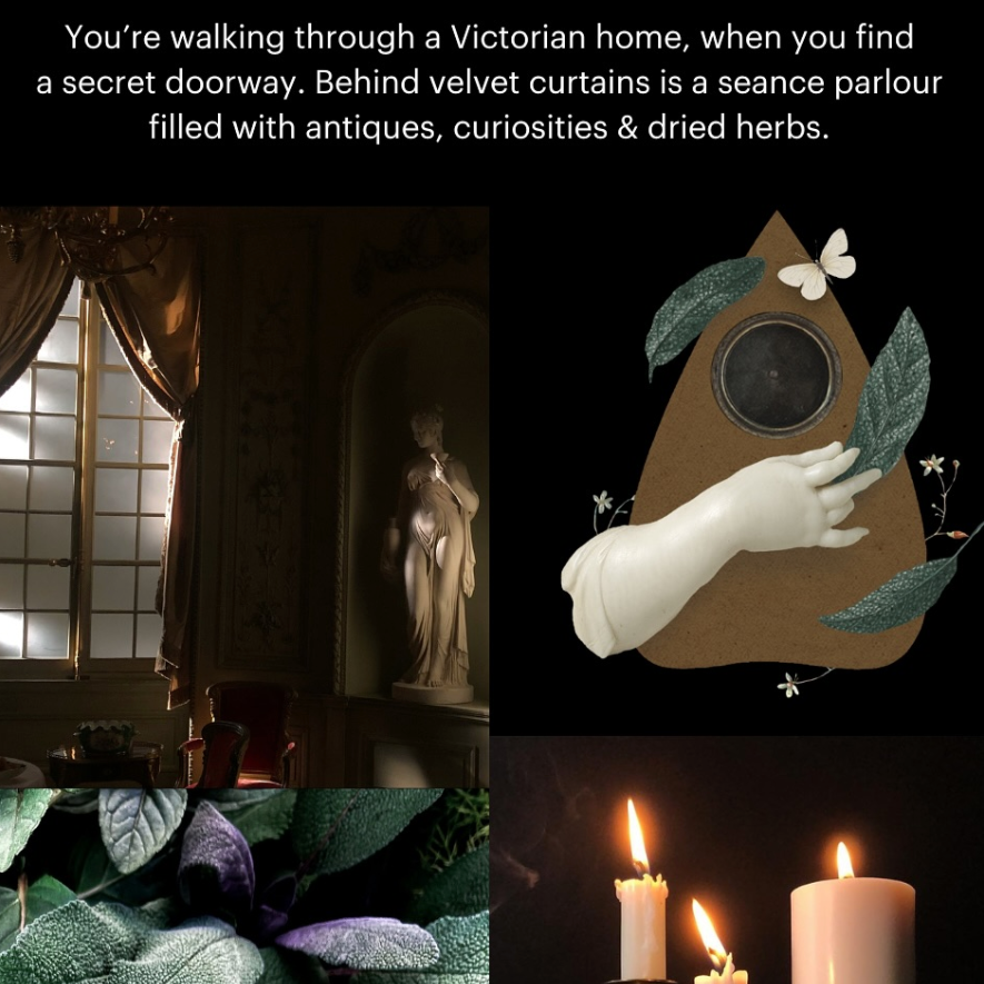Porcelain Parlour ~55 Hour Candle by Graveyard Wanders