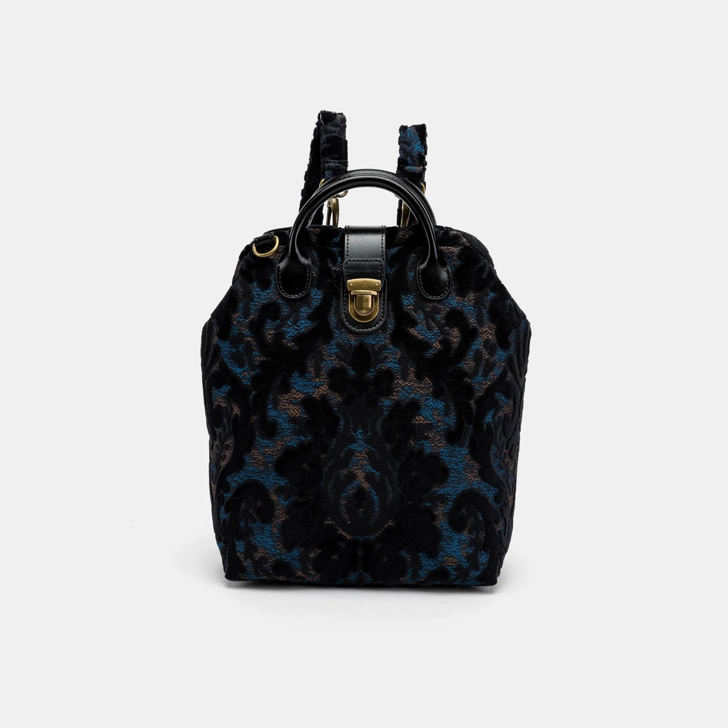 Burnout Velvet Black Everyday Backpack