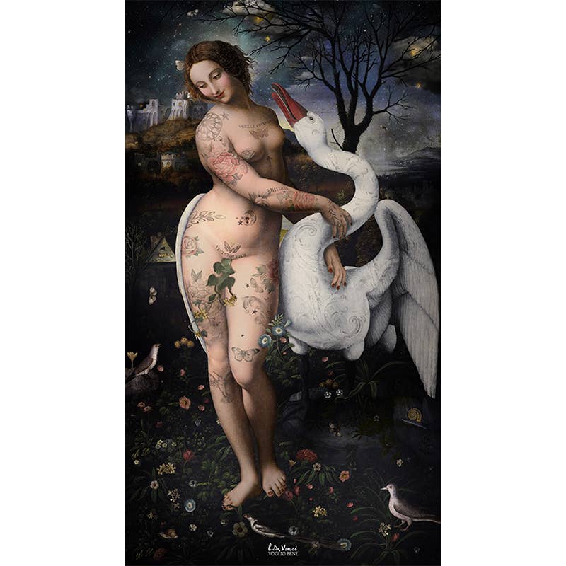 Possesso Velvet Wall Tapestry by Voglio Bene (93x54”)