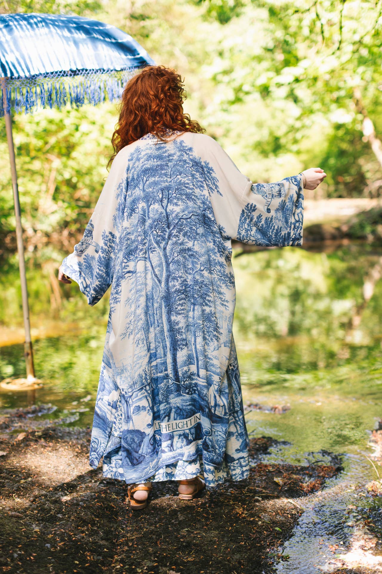 Let The Light In Opera Duster Kimono