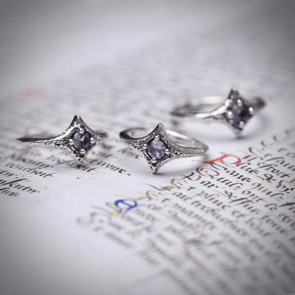 Green Alexandrite Pixie Ring