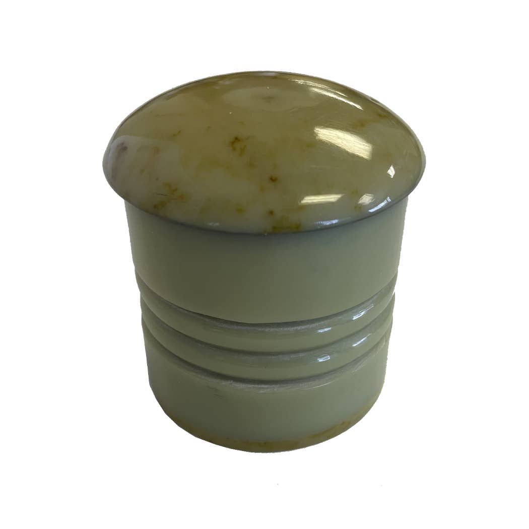 Farkle Six Dice Game in Horn Resin Cup - Vintage Style