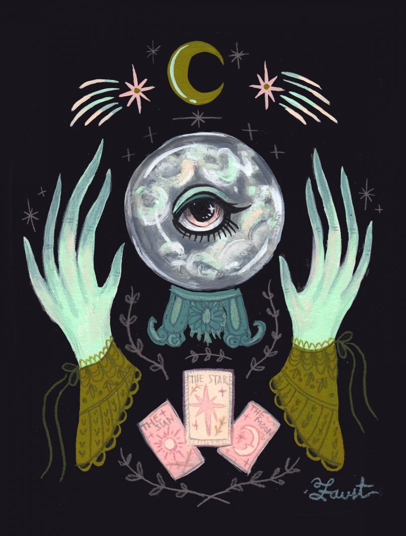 Midnight Magic by Olivia Faust 8x10 Art Print