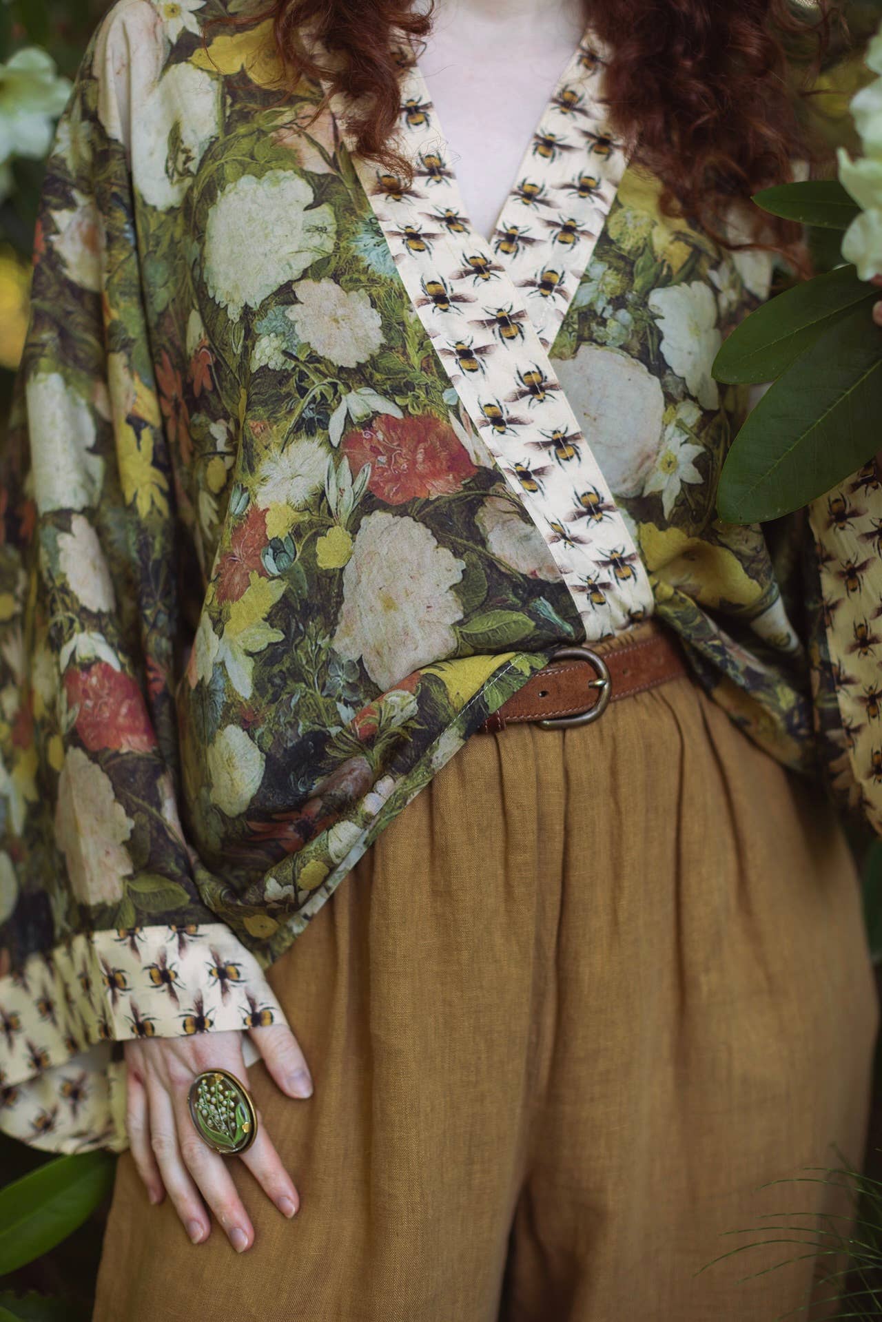 I Dream In Flowers Pixie Duster Cropped Kimono