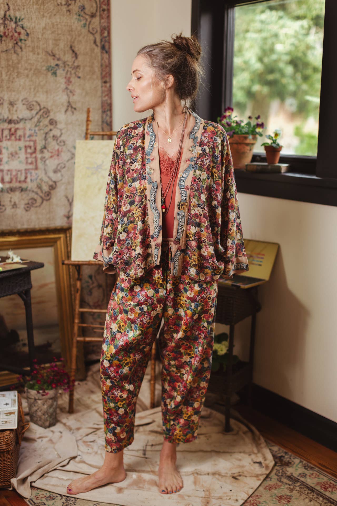 Art of Life Pixie Duster Cropped Kimono