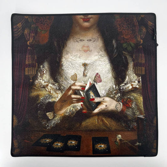 The Fortune Teller Tarot/Oracle Drawing Mat by Voglio Bene