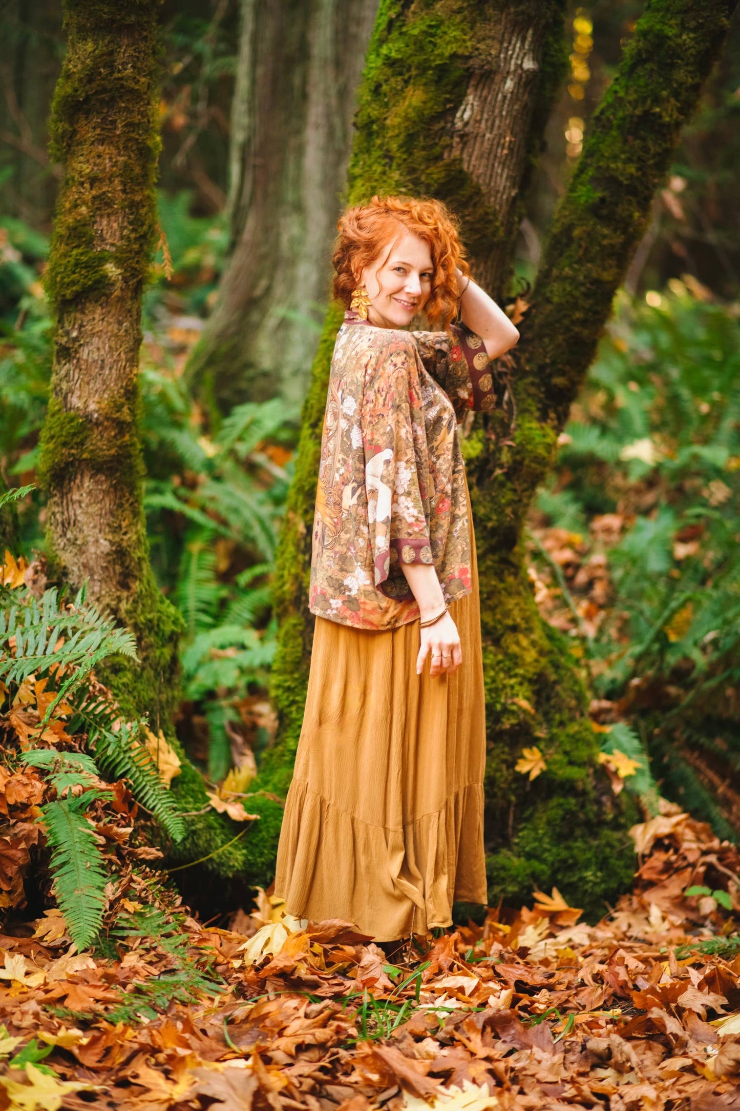 Dream Weaver Pixie Duster Cropped Kimono