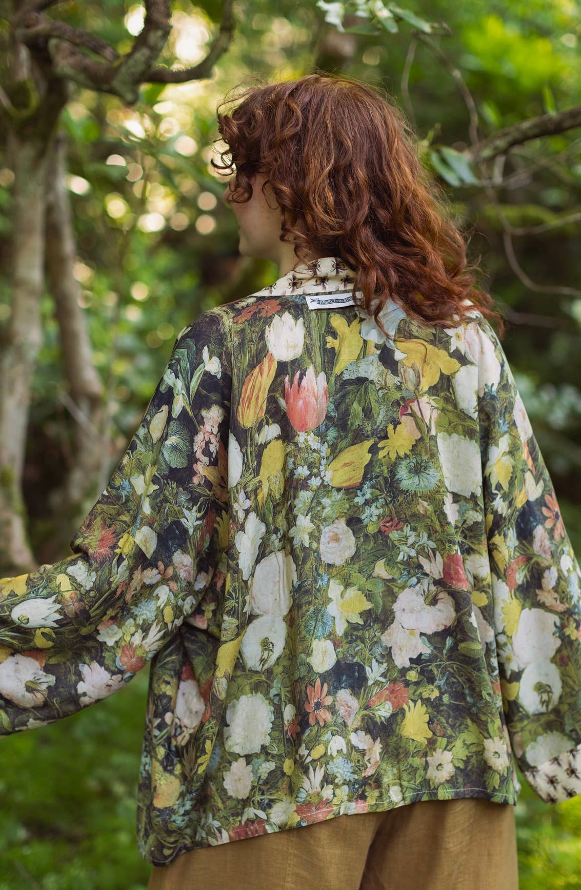 I Dream In Flowers Pixie Duster Cropped Kimono