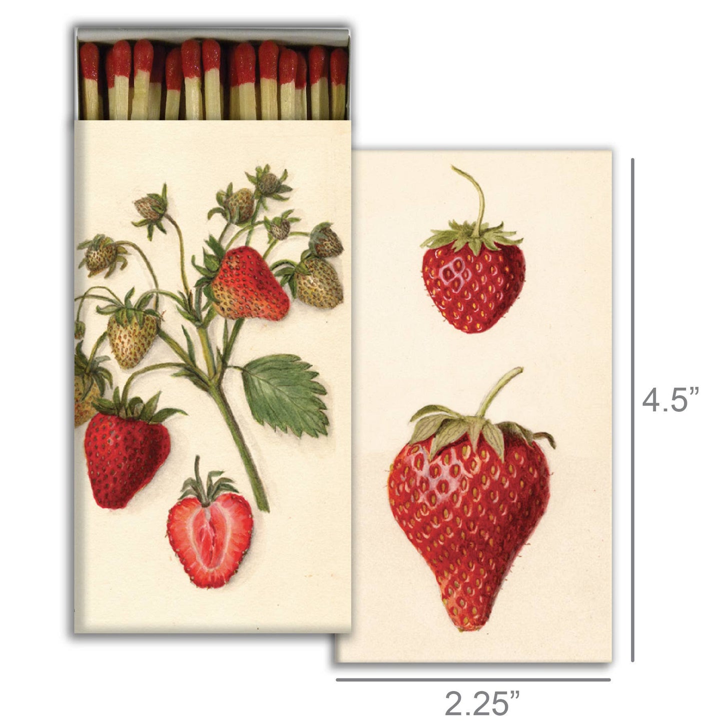 Strawberries Safety Matches