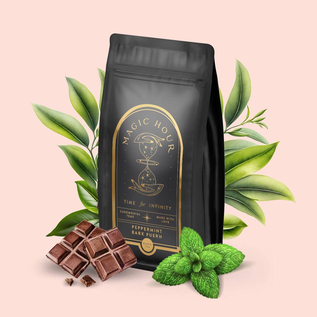 Peppermint Bark Puerh Tea by Magic Hour