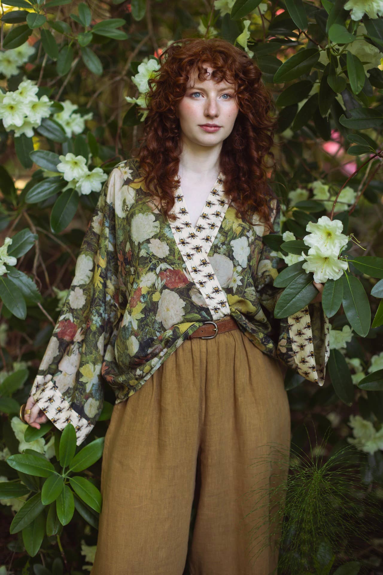 I Dream In Flowers Pixie Duster Cropped Kimono