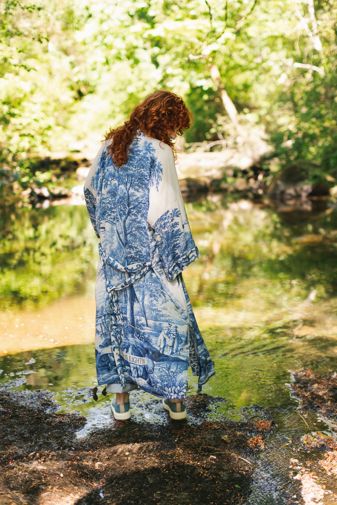 Let The Light In Opera Duster Kimono