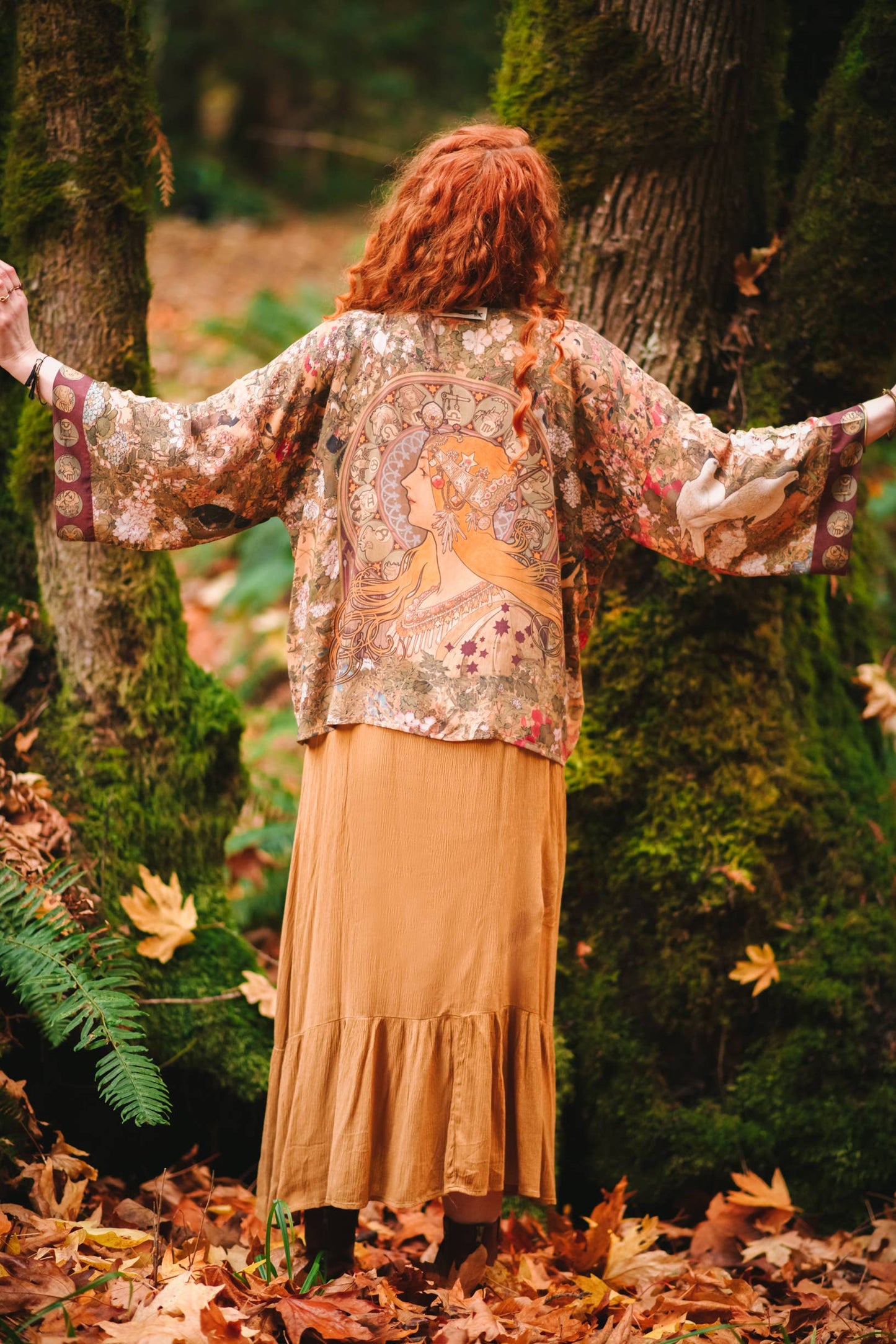 Dream Weaver Pixie Duster Cropped Kimono