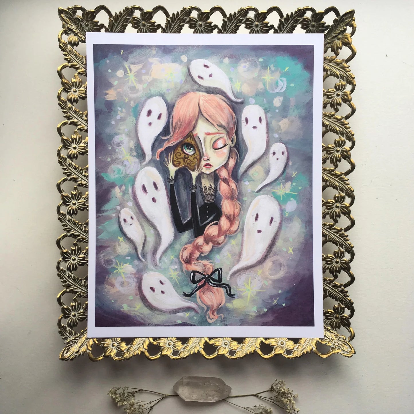 Never Alone by Olivia Faust 8.5 x 11