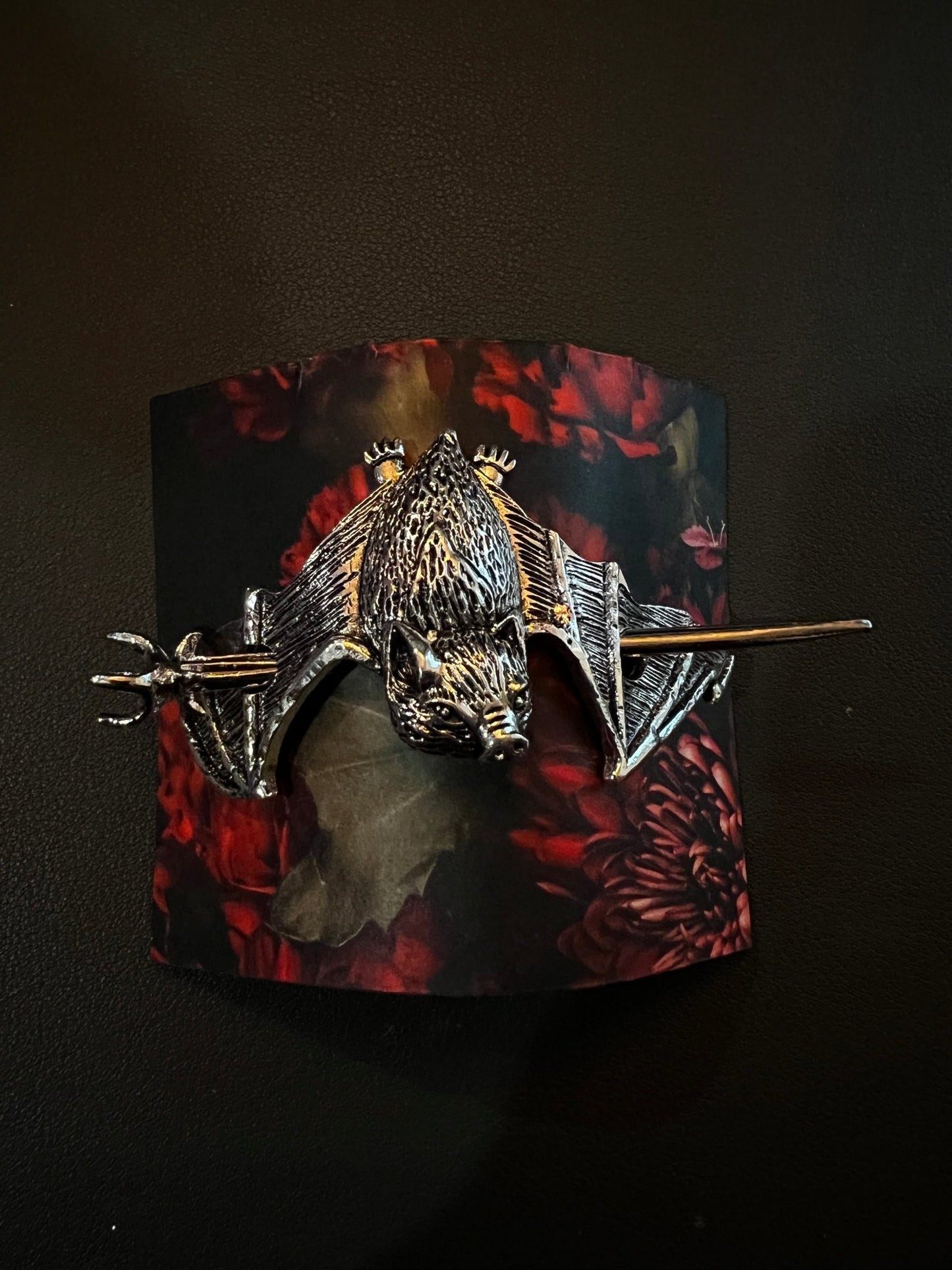 Bat Hair Pin Barrette