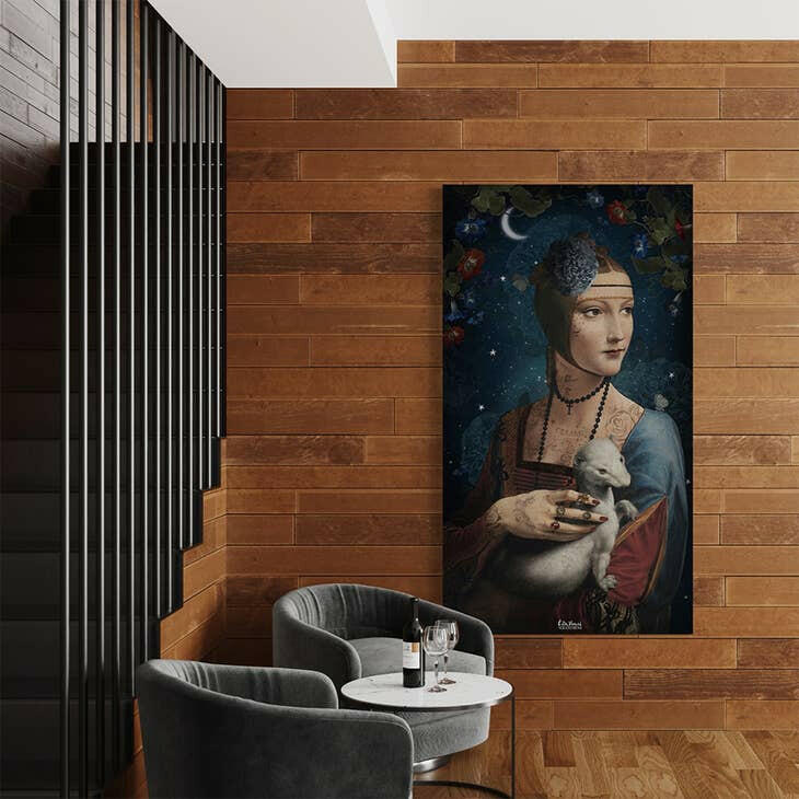 Cecilia Velvet Wall Tapestry by Voglio Bene (53x33”)