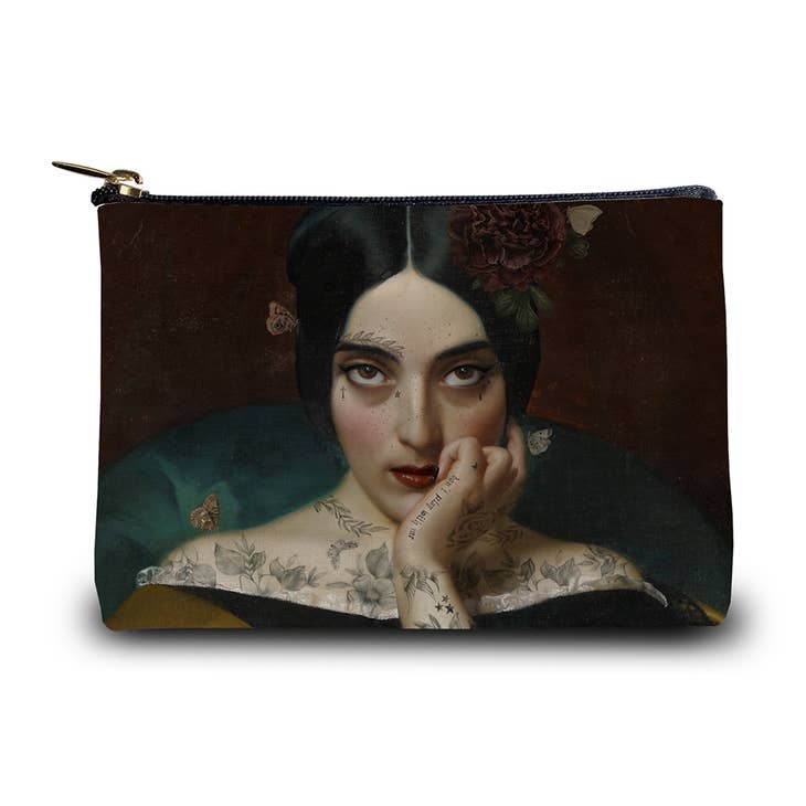 Clementine Canvas Wallet by Voglio Bene - Nocturne LLC
