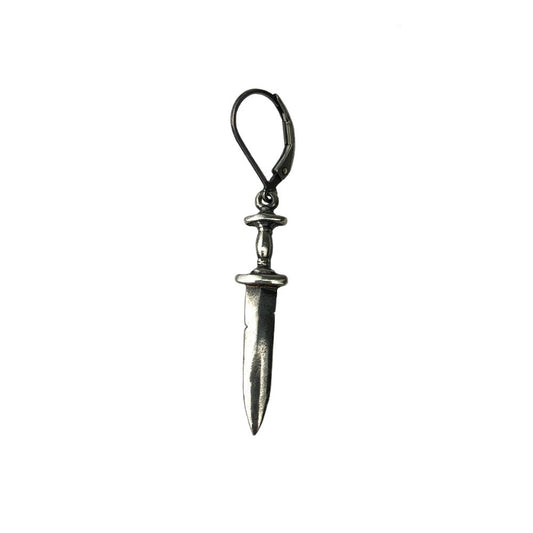 Dagger Shorty Earring by Hellhound Jewelry - Nocturne LLC