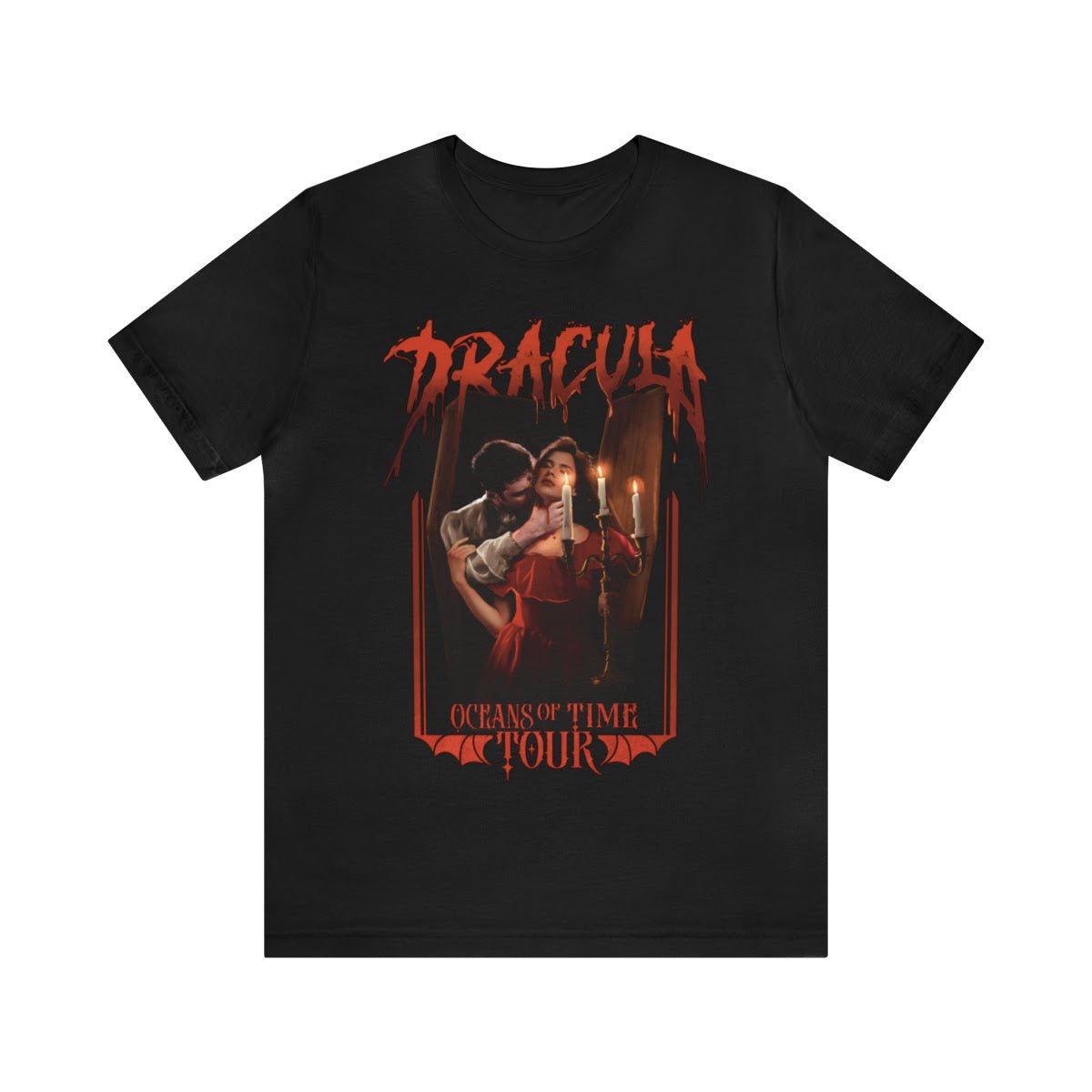 Dracula Monster Mash Band Tee by Wonder Witch Boutique - Nocturne LLC