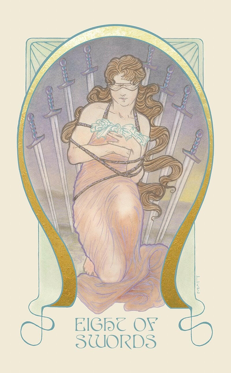 Ethereal Visions: Illuminated Tarot Deck