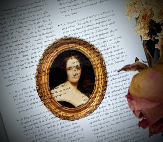 Mary Shelley Portrait Frankenstein Bookmark