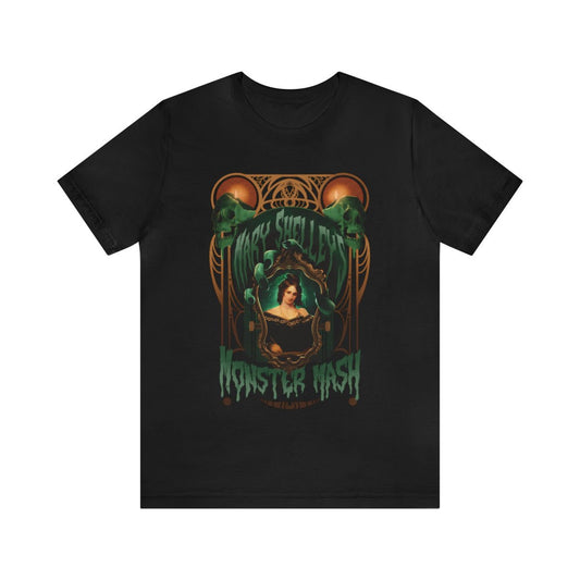Mary Shelley Monster Mash Band Tee by Wonder Witch Boutique - Nocturne LLC