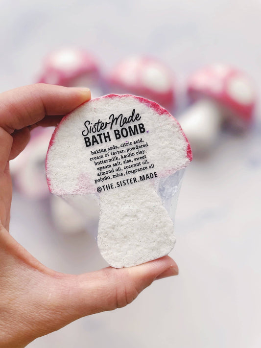 Mushroom Bath Bomb - Nocturne LLC