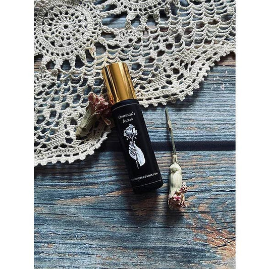 “Ophelia’s Altar” Perfume Roller by The Conjured Rose - Nocturne LLC