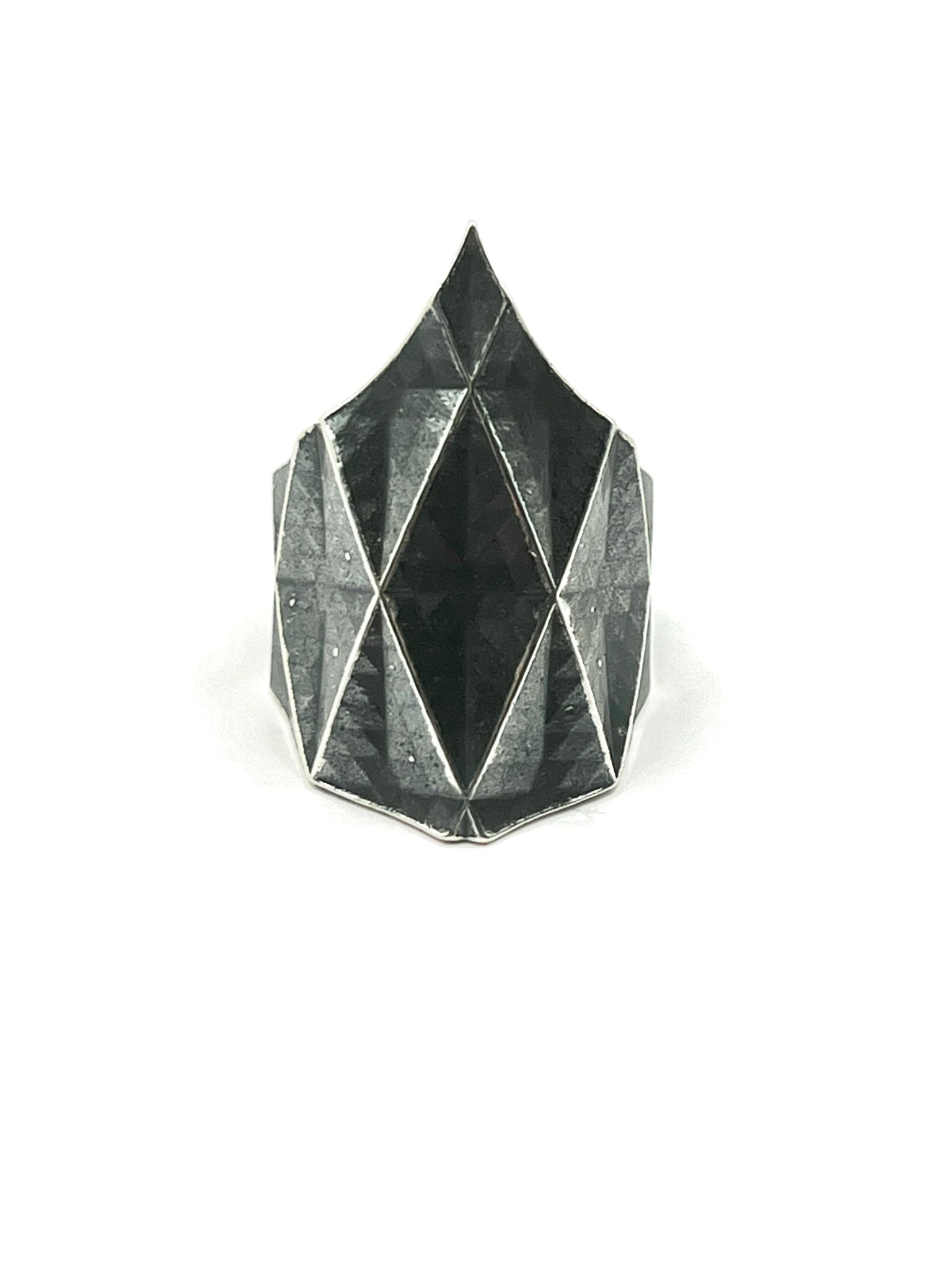 Sterling Silver Thorn Pattern Ring by Julian the 2nd - Nocturne LLC