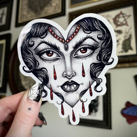 Vampire Crybaby Sticker - Nocturne LLC